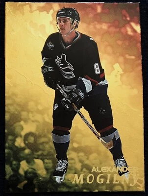 Alexander Mogilny Be A Player Gold Parallel card 141, 1998 -99 NHL, Canucks - Image 1 of 2