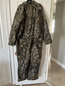 Walls Real Tree Black Duck Men's Camo Insulated Coveralls Size, 2XL - Picture 1 of 5