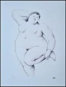 FERNANDO BOTERO * Female Nude * 65 x 50 cm * Lithografie * limitiert # 20/300 - Bild 1 von 8