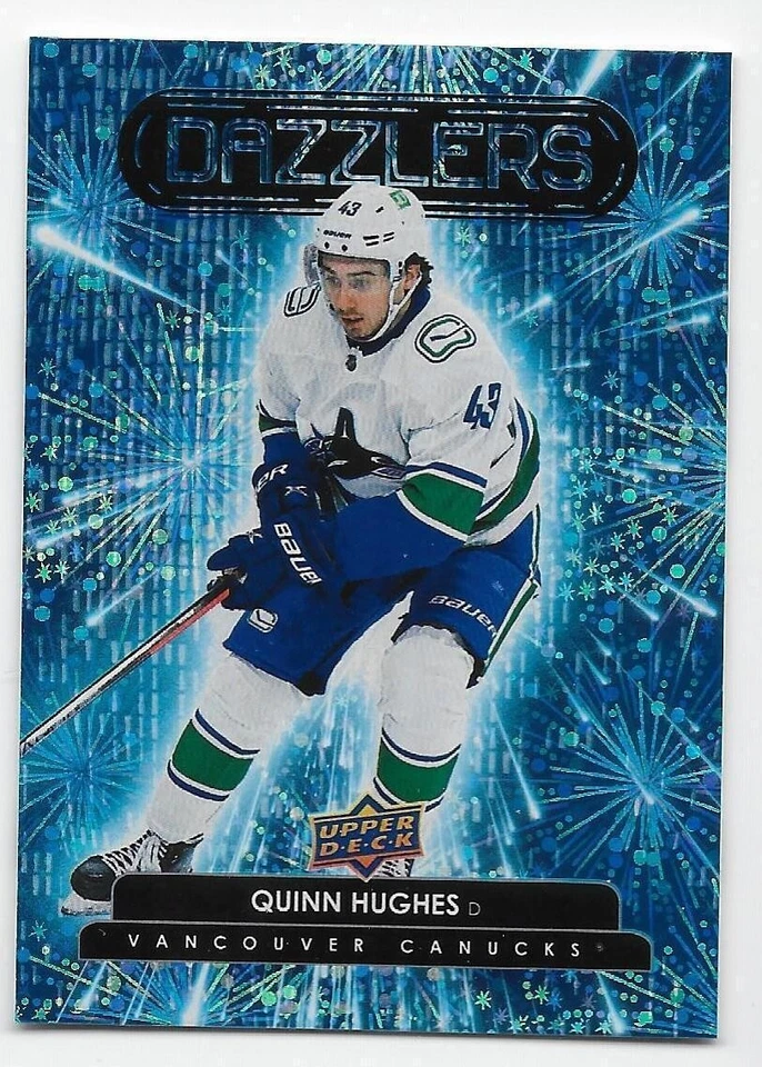 2022 - 23 UPPER DECK SERIES 1 HOCKEY DAZZLERS BLUE CARDS D-XX U-Pick From List - Image 1 of 1