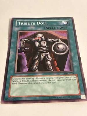 vintage Yugioh Tribute Doll card rare MFC-039 original - Image 1 of 4