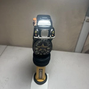 NEWCASTLE CABBIE BLACK ALE draft beer tap handle 11.5” New In Box Rare. ENGLAND - Picture 1 of 11