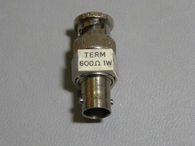 TEKTRONIX 011-0092-00 BNC Coax Termination 600 ohm 1W - Image 1 of 4