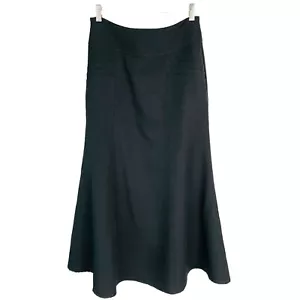 Maxi gonna vintage stile sirena donna EU 30 nera svasata Mary Poppins gotica emo - Foto 1 di 6