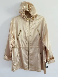 Carolina Colours Plus Woman Gold Water Resistant Hooded Jacket Size 22 / 24 - Picture 1 of 15