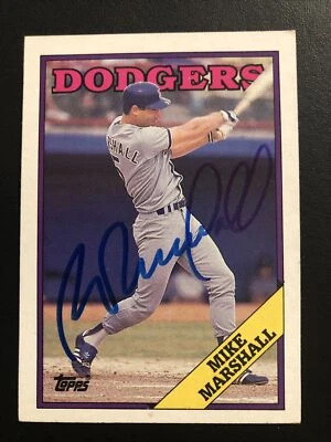 Topps Mike Marshall Lad 1988 autógrafo duro... sobre estándar de eBay de $1,32 Foto 1 de 2