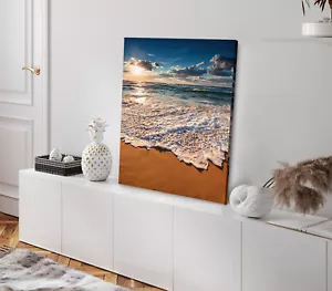 Cloudscape Over the Sea Sunrise View Stretched Canvas 40x50cm Print - Picture 1 of 2