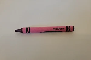 Crayola Crayon Vintage 1990 Mulberry Binney & Smith Retired Color USA - Picture 1 of 6