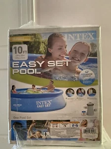Intex 10ft X 30in Easy Set Above Ground Swimming Pool W/ Filter Pump 28121EH - Picture 1 of 3