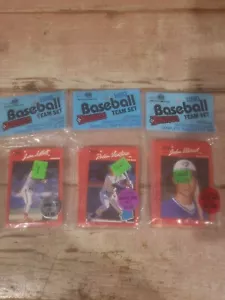Lot 3 Vintage Factory Sealed 1990 Donruss Team Set Angel's, White Sox, Blue Jays - Bild 1 von 8