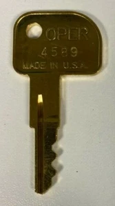 NCR 4589 Operator OPER Cash Drawer Key 2171-K007 - Picture 1 of 1