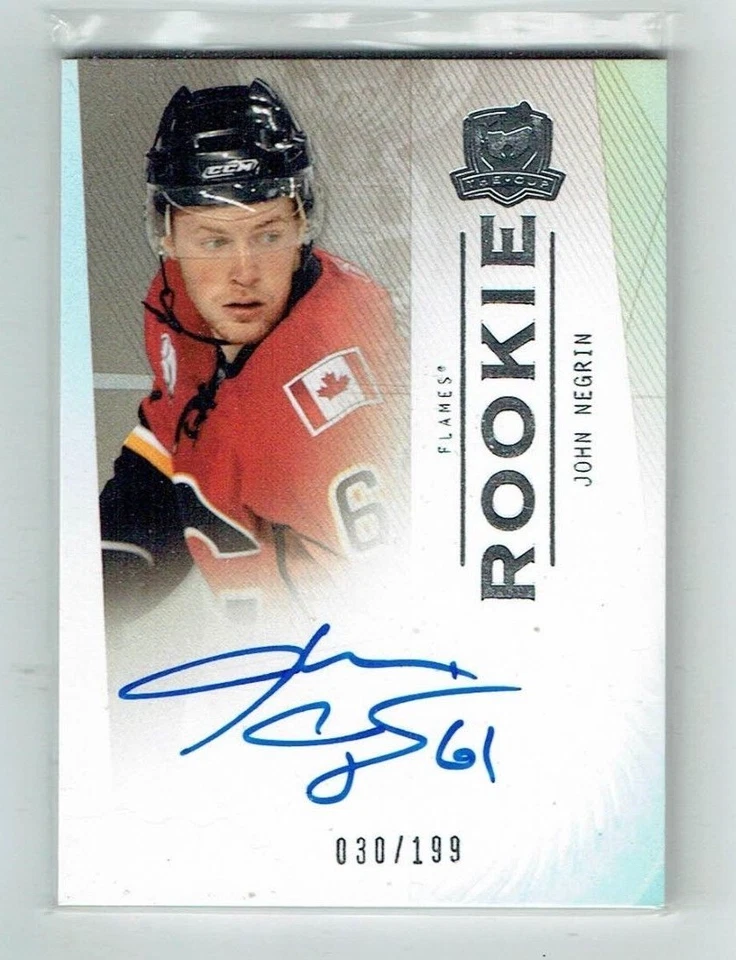 09-10 UD Upper Deck The Cup  John Negrin  /199  Rookie  Auto - Image 1 of 1