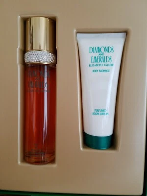 Juego de regalo de perfume y loción Dimonds and Emeralds nuevo en caja Foto 1 de 4