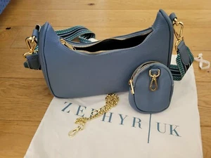 Original Zephyr Uk Ella Leder Handtasche. Top Zustand, nie benutzt. - Bild 1 von 4