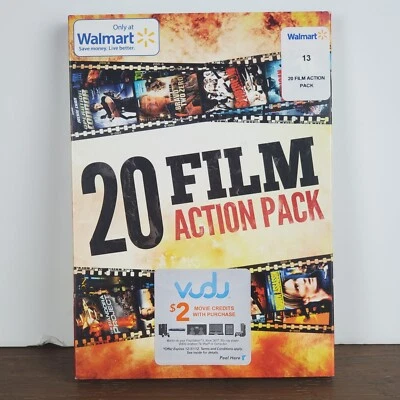 DVD 20 Film Action Pack Walmart only - Image 1 of 4