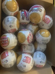 ZURU 5 SURPRISE MINI BRANDS GOLD RUSH 35+ COLLECTION BoX OF 26 SEALED BALLS - Picture 1 of 1