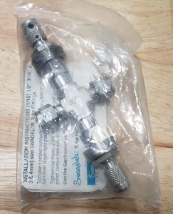 Swagelok SS-4MGD Stainless Steel Medium Flow Double Pattern Metering Valve, 1/4" - Picture 1 of 1
