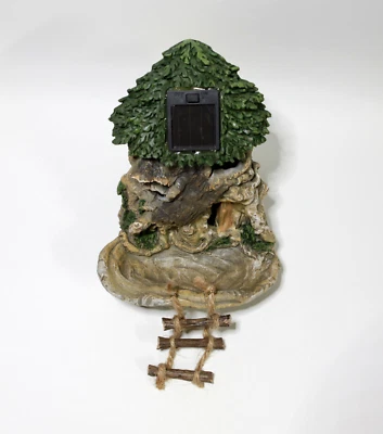 Alimentador Solar para Pájaros Colgante Árbol Casa Diseño Exterior Jardín Patio Pájaro Salvaje Foto 1 de 4