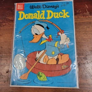 DELL COMIC WALT DISNEY DONALD DUCK NO 47 May-June 1956 - Picture 1 of 8