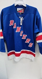 New York Rangers NHL Hockey Jersey Eastern Conference Vtg Men's L/XL Blue or Whi - Picture 1 of 20