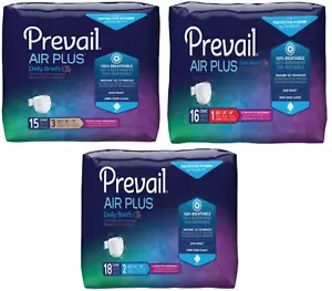 Prevai Air Adult Incontinence Diapers Briefs Ultimate Absorbency, Size 1, 2, 3 ✅ - Picture 1 of 7