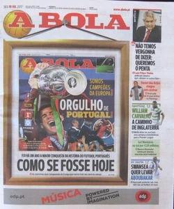 Campeón de Eurocopa 2016 primer aniversario edición especial A BOLA 10 de julio - Imagen 1 de 3