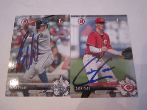 25 AUTOGRAPHED BASEBALL CARDS - UNSEARCHED - MINT CONDITION - 3 - TUB BN-20 - Picture 1 of 12