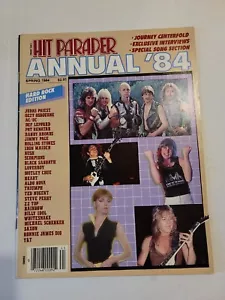 Hit Parader Magazine Annual Spring 1984 Priest, Ozzy, Motley Crue, read descript - Picture 1 of 20