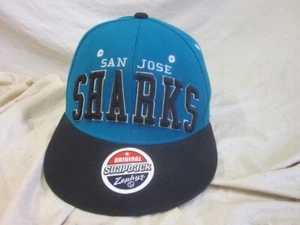 Zephyr NHL San Jose Sharks Snapback Baseball Cap Hat - Picture 1 of 9
