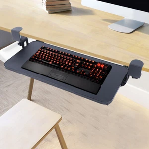Tastaturauszug Tastaturhalterung Ablage Keyboardauszug Schublade Computertisch - Bild 1 von 14