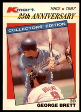 1987 Topps Kmart 25th Anniversary #24 George Brett Kansas City Royals