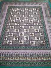 Indian Gypsy Mandala Tapestry Throw Bedspread Queen Decor Hippie Wall Throw 157