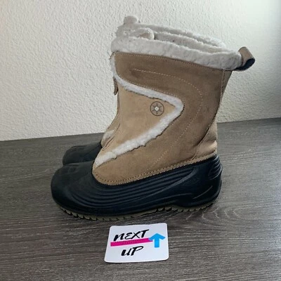 Unisex Little Kids sz 3-Columbia Zip Up Waterproof Insulated Winter Snow Boots - Image 1 of 4