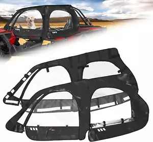 4 Seater Cab Enclosure Upper Doors Zipper for Polaris 2014-2023 RZR XP 4 1000 - Picture 1 of 6