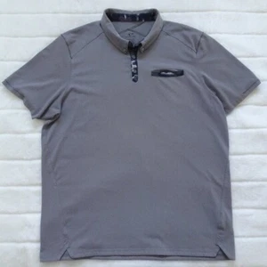 Oakley Men's Polo Shirt Gray XXL Reg Fit - Picture 1 of 7