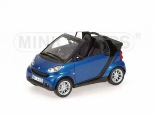 WOW EXTREMADAMENTE RARO Smart Passion Cabriolet Turbo 2007 azul/negro minichamps 1:18 - Imagen 1 de 2