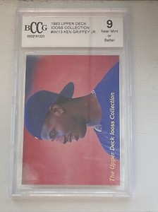 1993 Upper Deck Iooss Collection Ken Griffey Jr BCCG 9 NM+ HOF