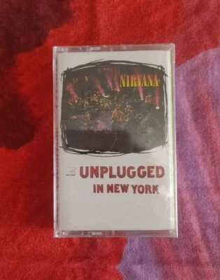 Nirvana -Unplugged In New York Original SEALED Cassette Club Edition. EX - Image 1 of 4