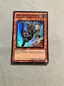 Yu-Gi-Oh Fossil Dyna Pachycephalo Limited Edition Super Rare Card Set CT08-EN012 - Picture 1 of 1