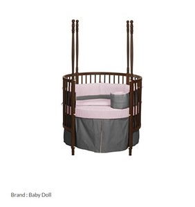 round bassinet bedding