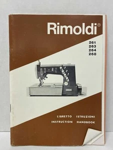 RIMOLDI 261, 263, 264, & 268 INSTRUCTION BOOK N. 97 *FREE SHIPPING* - Picture 1 of 3