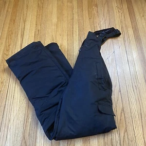 Polar Edge Ski Snow Pant XL 18-20 Unisex Kids Black Water Resistant Wind Proof - Picture 1 of 7