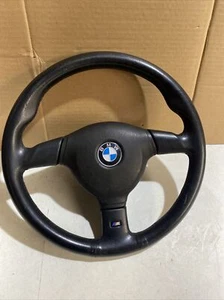 BMW E36 3er Sport M TECHNIK MTEC 2 370mm Lenkrad Schwarz Leder - Bild 1 von 15