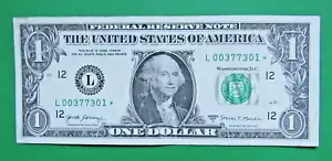 2017-A Federal Reserve Note **STAR BANKNOTE** Low Serial Number - FREE SHIPPING - Picture 1 of 2