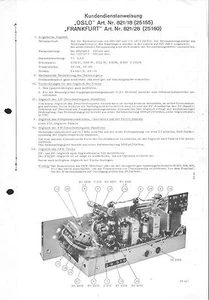 Körting Service Manual für OSLO/FRANKFURT 821/18-821/28 25155-25160  Copy - Picture 1 of 1