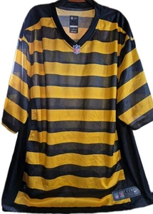New Nike On Field Men’s Pittsburgh Steelers Throwback Bumblebee Jersey Size 4XL - Picture 1 of 7
