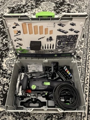 Festool DF 500 Q, DOMINO Dübelfräse - RESTGARANTIE - NEUWERTIG! - Bild 1 von 4