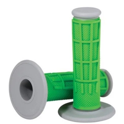 Moose Offroad Green Half Waffle Compound Grips 0630-2664 - Imagem 1 de 4