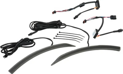 Show Chrome LED Slayer Front Fender Light - Smoke Lens Motorcycle 41-187ABK - Image 1 of 4