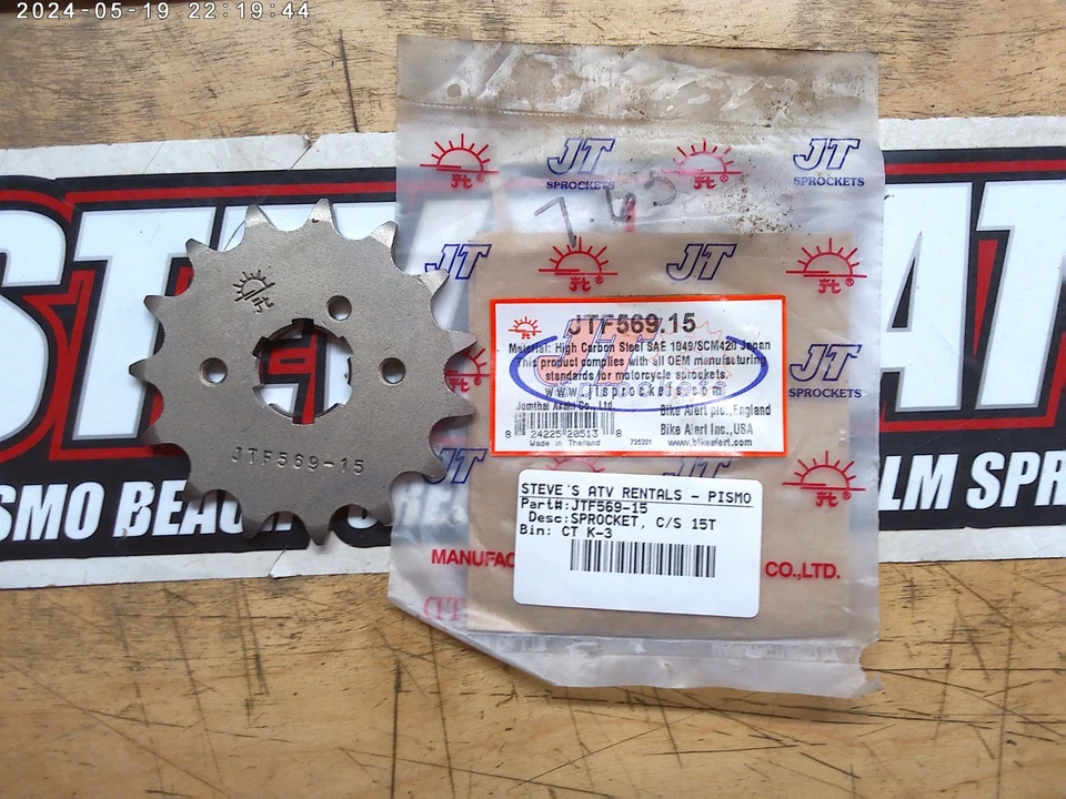 НОВЫЕ ИЗ СТАРЫХ ЗАПАСОВ ЗВЕЗДОЧКИ JT 13T ЗВЕЗДОЧКА JTF569-15 - Изображение 1 из 1